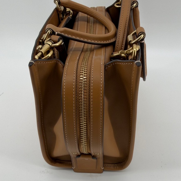 Coach x Tom Wesselmann Small Rogue 25 Bag in Light Camel CA125 A3 - Picture 5 of 11